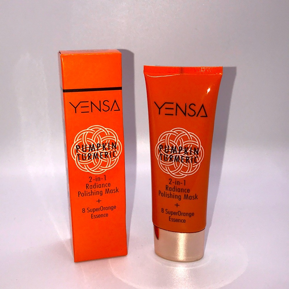 YENSA Pumpkin Turmeric 2-in-1 Radiance Mask